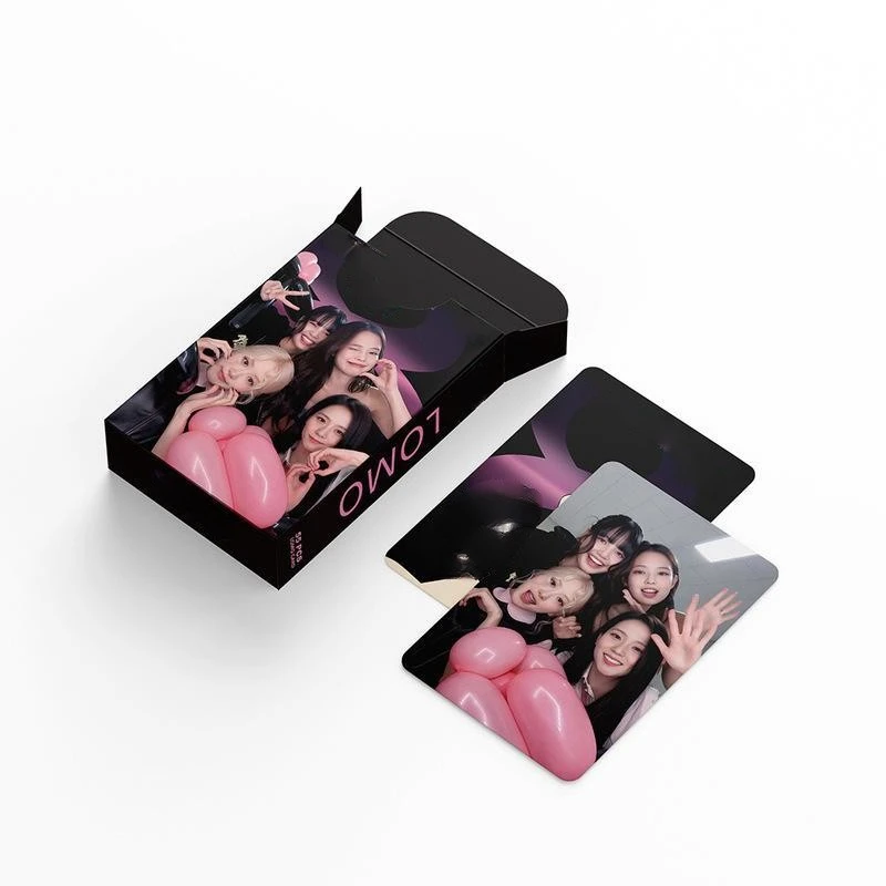 Kpop girl's group 8th Anniversary Lomo Card Photocard For Fans Collection Postcards 55pcs/set