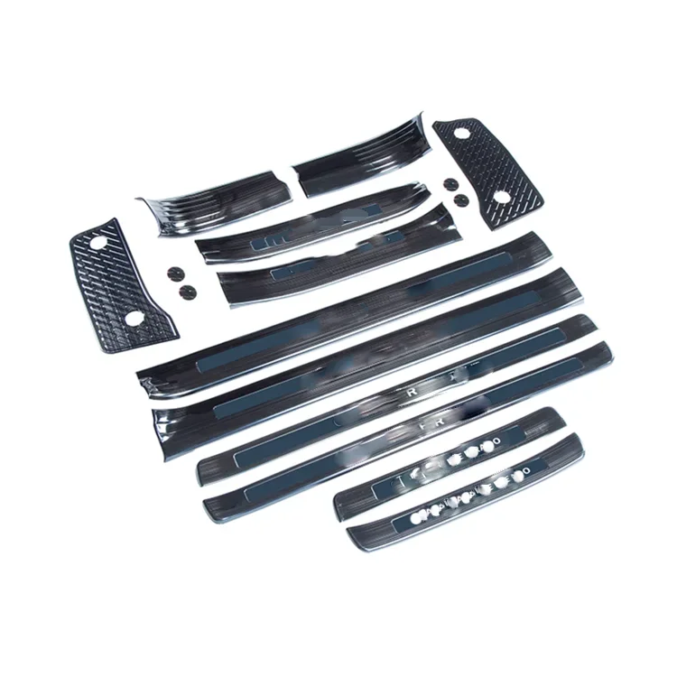 

Car Inner Door Sill Plate Cover Welcome Step Pedal For Toyota Land Cruiser Prado Lc120 Fj120 Gx120 2003-2009 Accessories