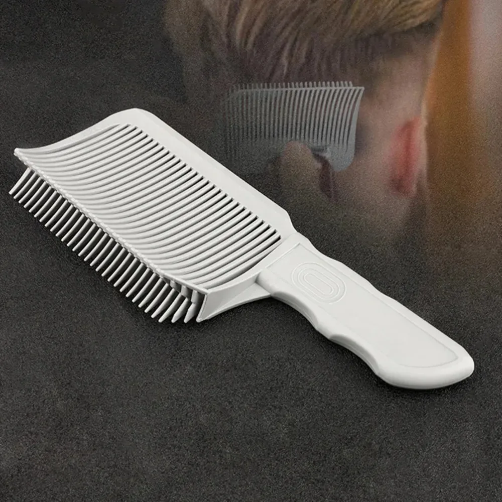 Clipper Mens Comb Barber Hair Mens Comb Salon Haircut Mens Comb Barber Hairstyle Edge Brush Barber Shop Accessories Нож Бабочка