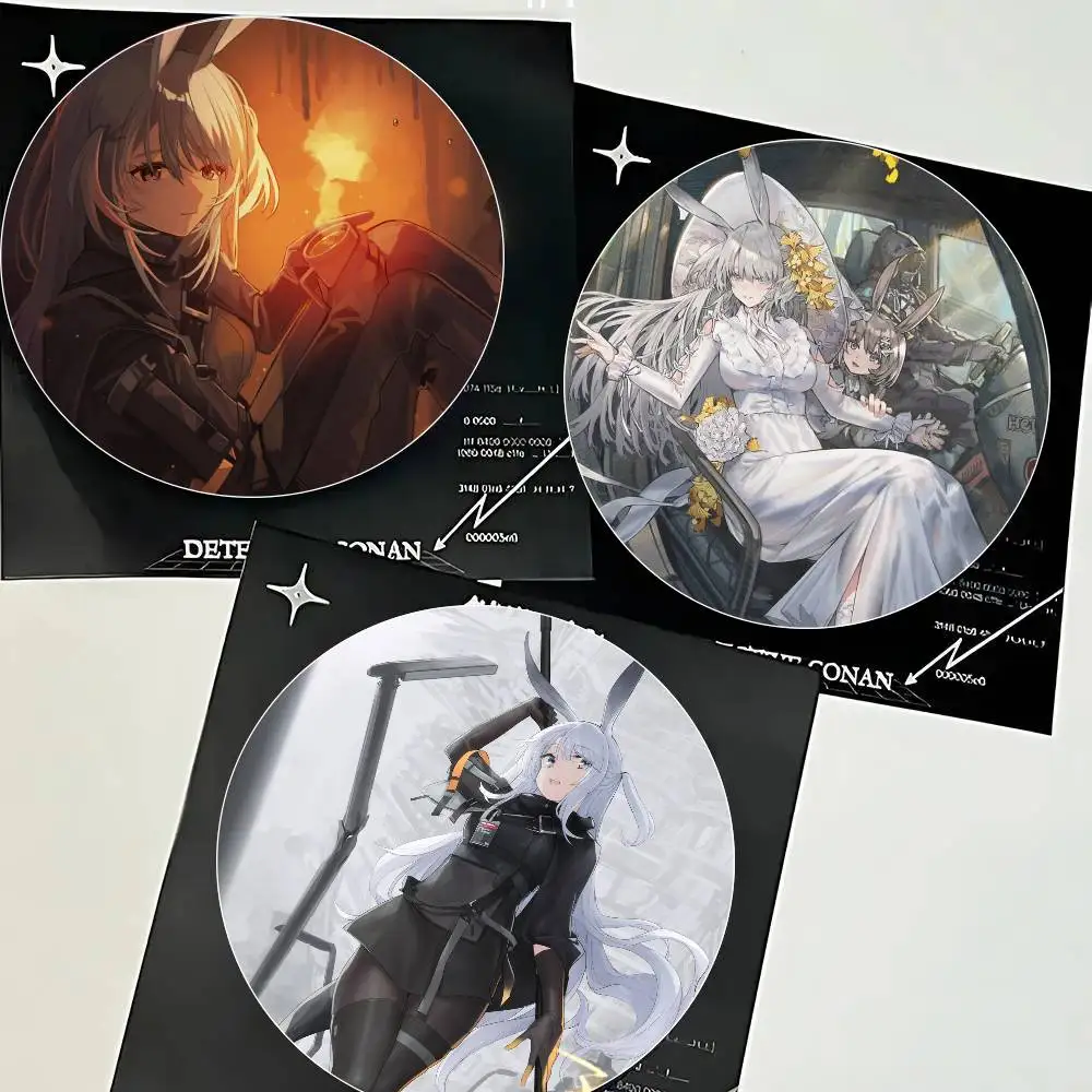 Savage Anime Arknights Cartoon Style Badge Brooches On Backpack Decoration Round Enamel Pins For Accessorys