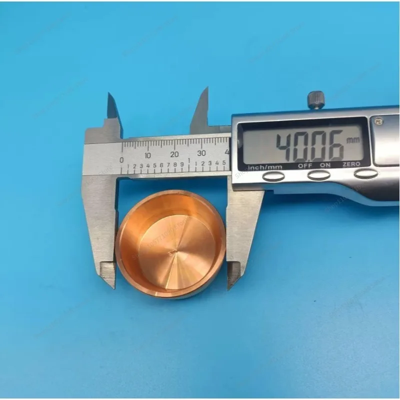 For B14-0112-1 Oxygen-free Copper  40x17mm Vacuum Coating Machine Accessories,  Lining Wall Thickness 2mm