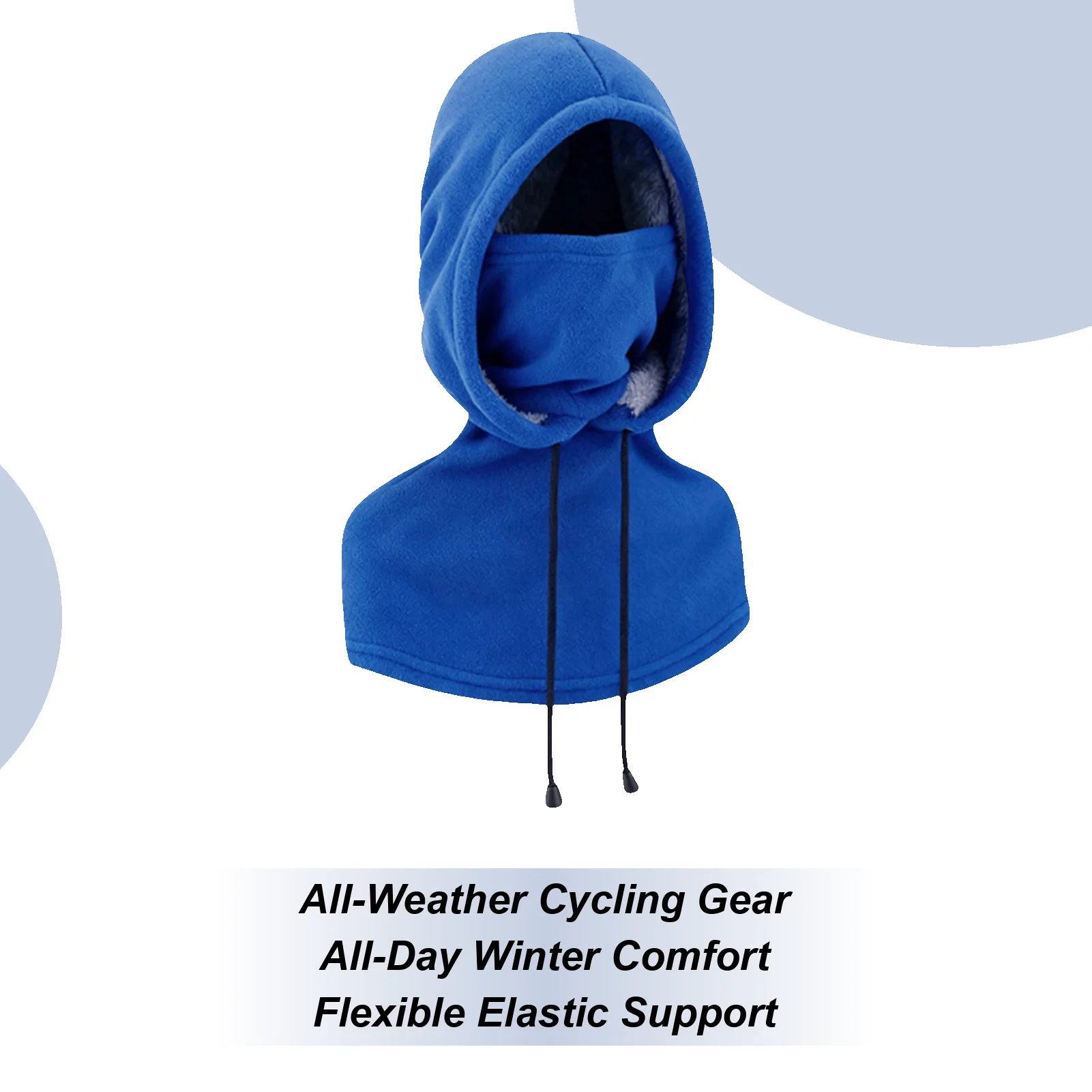 

Ski Hood Warm Windproof Neck Warmer Winter Hat Breathable Ski Hood For Women Runners Cyclists Camping Cycling Snowboarding