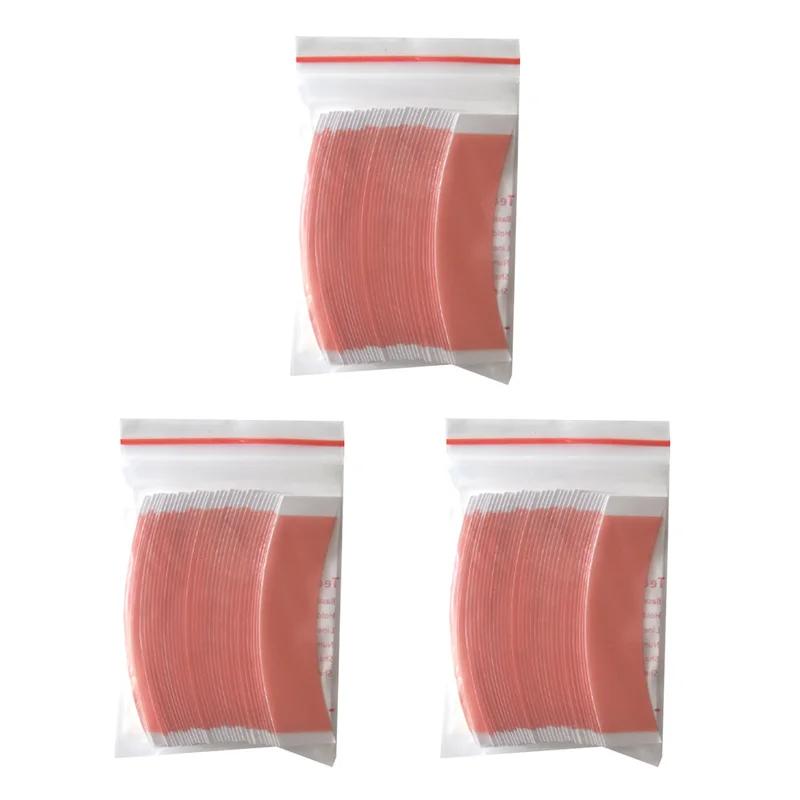 【Buyers】108Pcs/Lot Duo-Tac Super Strong Hair Wig Tape Double Adhesive Extension Strips Waterproof For Toupee Lace Wigs Film C