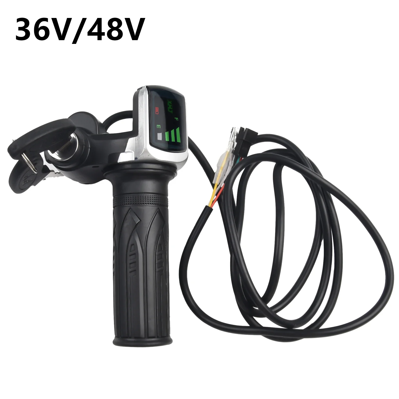 Brand New Bicycle Handlebar Bicycle Handlebar 1pc 36/48V 5pin Bicycle Black E-Bike Electric Scooter LED Display