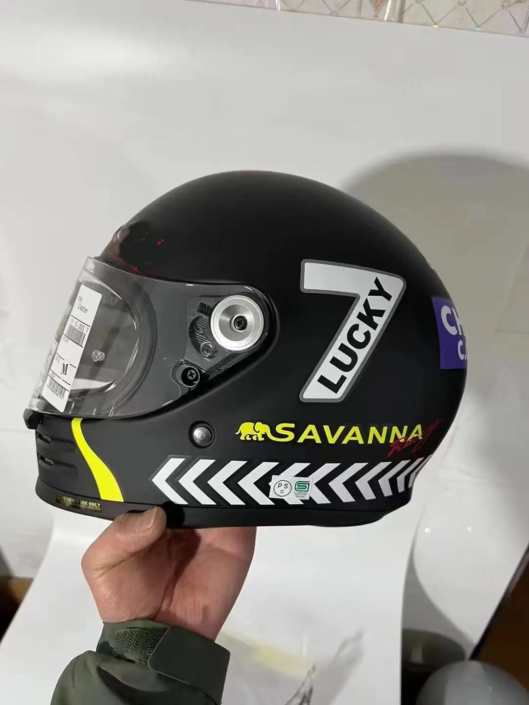 Full Face Motorcycle helmet glamster Cheetah Custom Cycles TC2