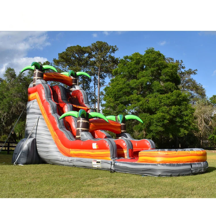 

FOR lake adults commercial grade big inflatable park for sale backyard water slides with factory price