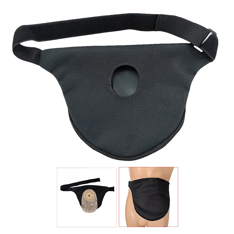 Ostomy Bag Waist Fixed Hanging Bag Washable Wear Universal Ostomy Abdominal Stoma Care Accessories Colostomy Stoma Protector