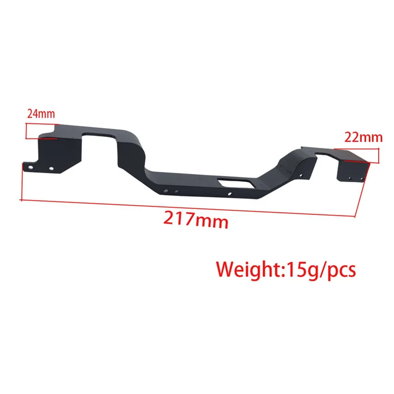 Plastic Front and Rear Mud Flaps Fender for TRX4M Defender 1/18 RC Crawler Car Upgrades Parts