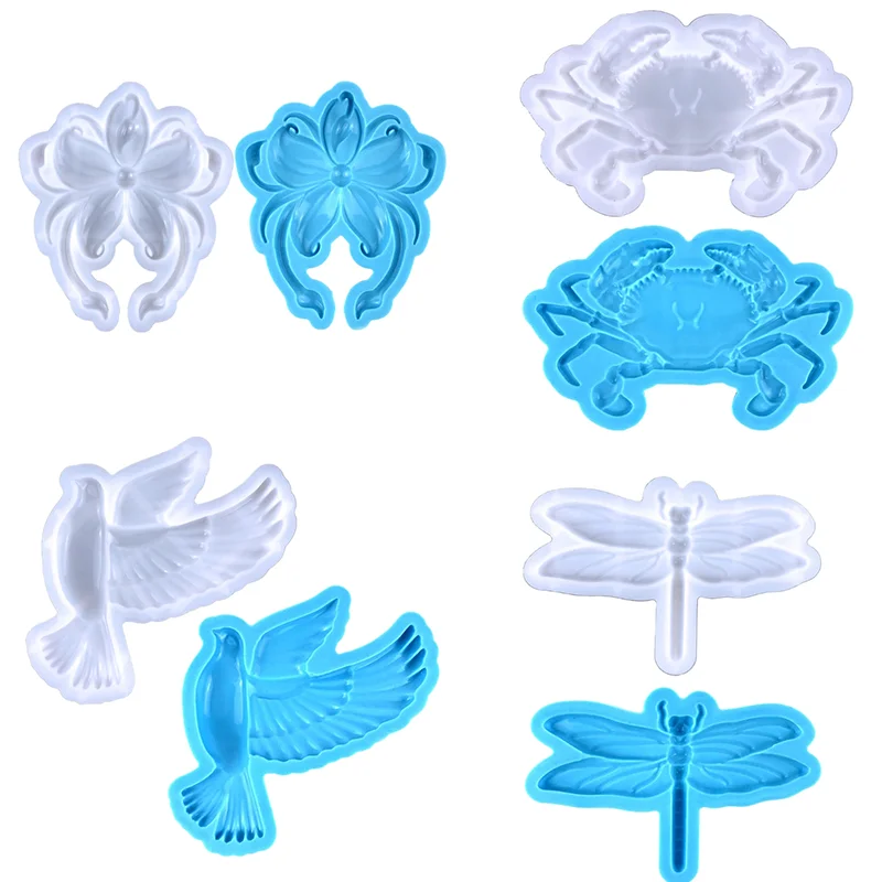 

Wall Decor Resin Mold,Animals Silicone Resin Mold 3D Crab Epoxy Casting Mold for DIY Wall Hangings,Home Decorations