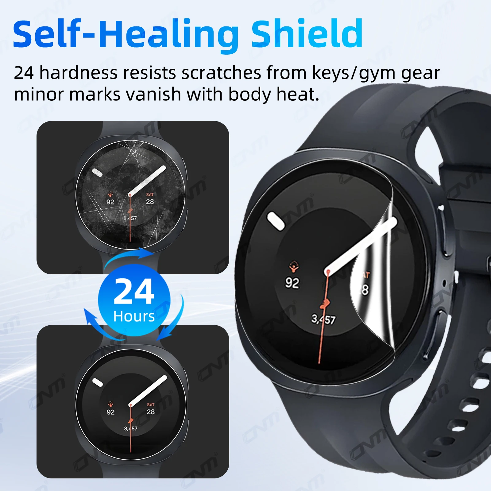 Folia hydrożelowa do Samsung G – Motorola Smartwatch Accessories recenzja i cena