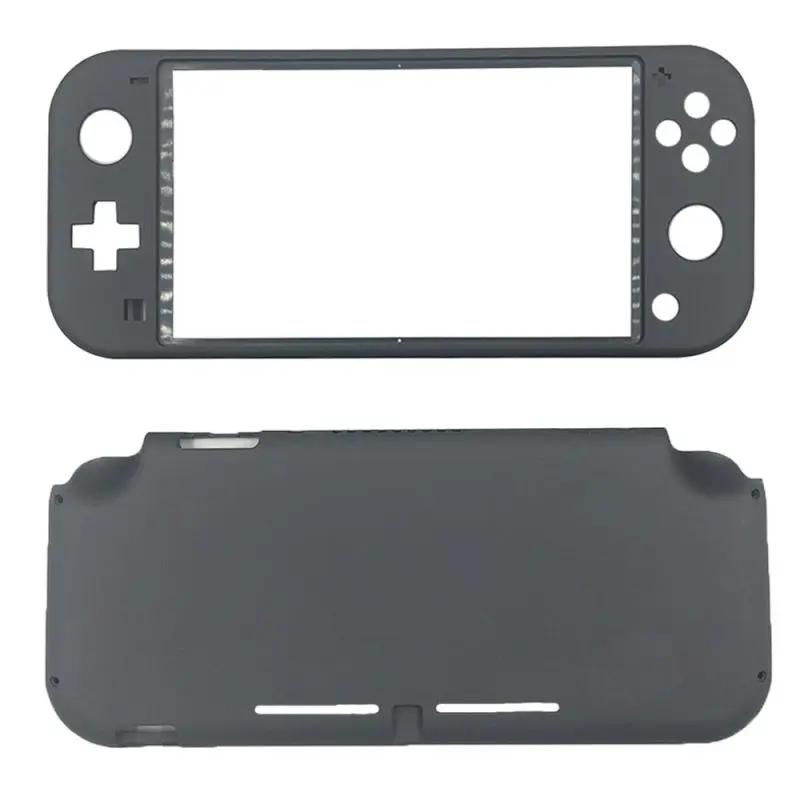 

1pcs Complete Housing For Nintendo Switch Lite Black Frame Front Back Top Bottom Cove Blackr Faceplate Replacement