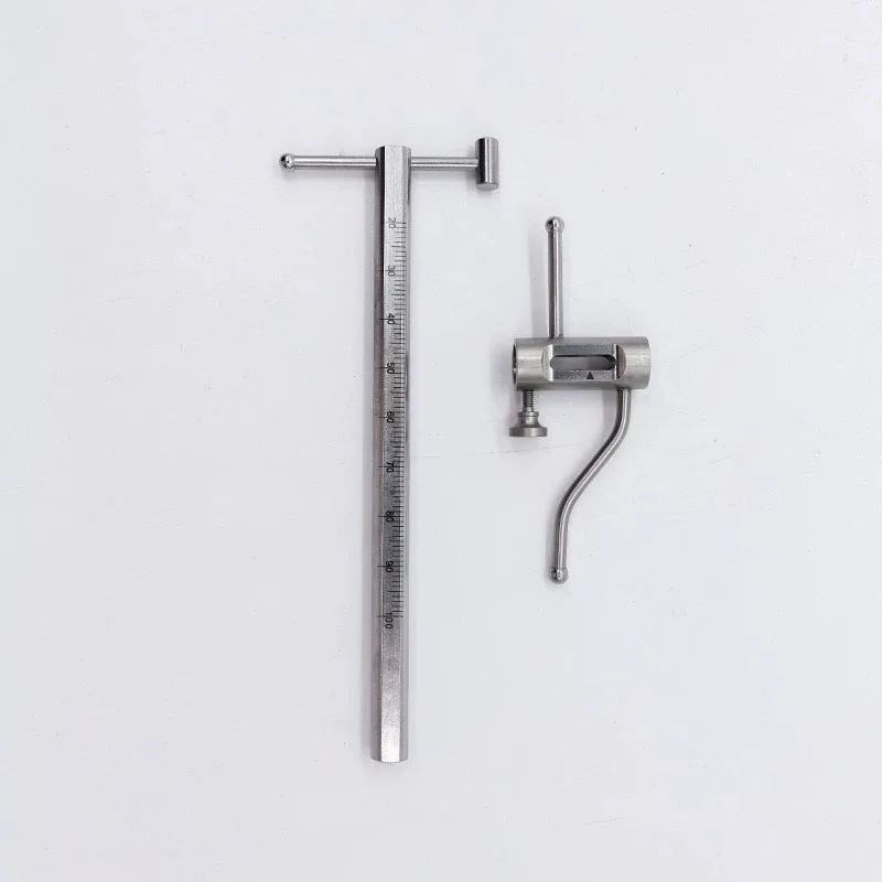 Dental measuring ruler caliper vertical distance measurement inlay crown digital vernier bone ridge thickness oral implant ruler