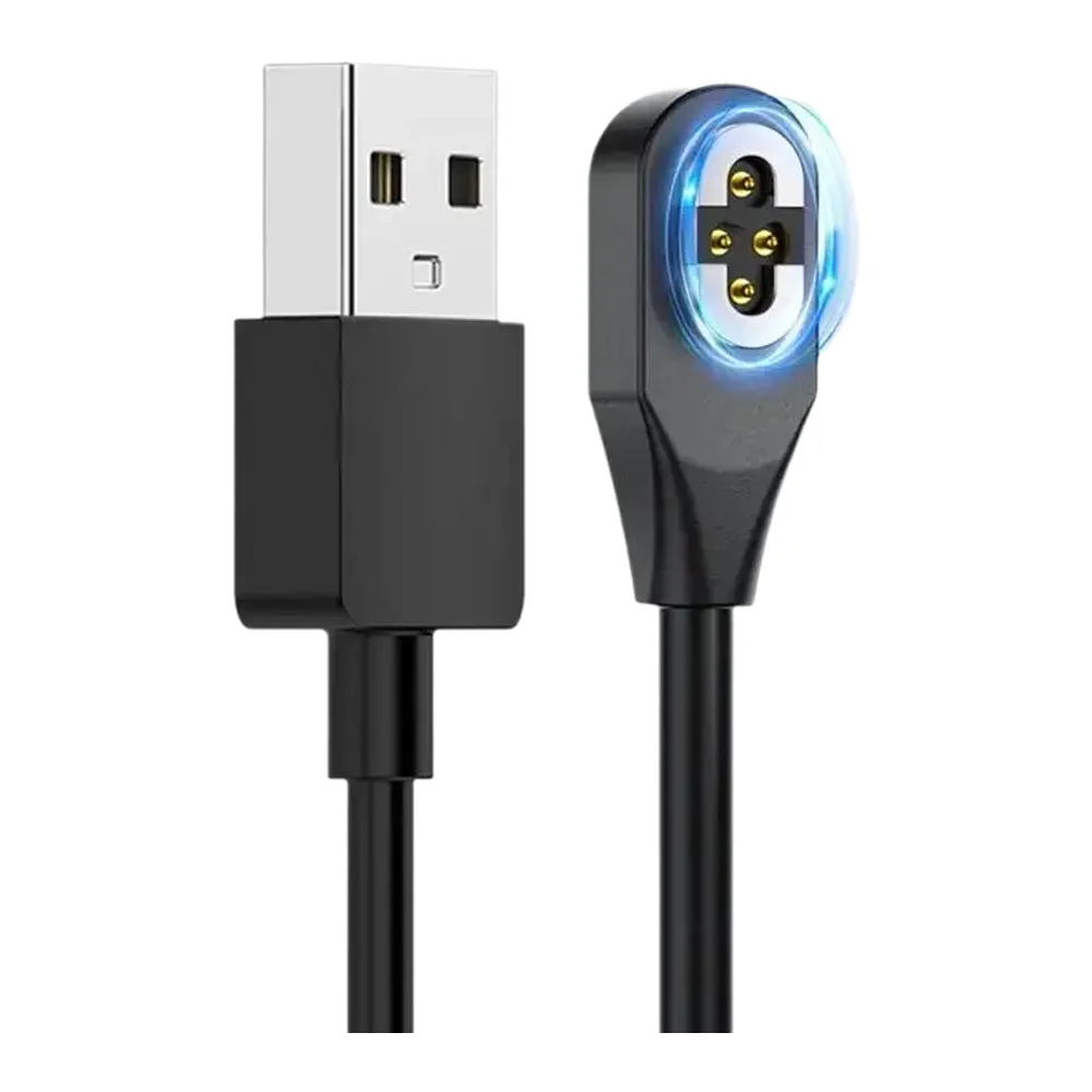 Magnetyczny kabel ładujący USB 100cm 4-pinowy do słuchawek przewodnictwa kostnego, stabilne i bezpieczne ładowanie z ochroną dla Shokz OpenSwim Pro S710 — zdjęcie produktu 7