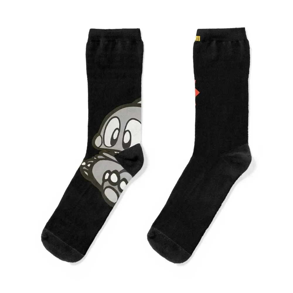 

Bubble Bobble Famicom Classic T-Shirt Socks christmas stocking ankle funny gifts hiphop Socks Men Women's