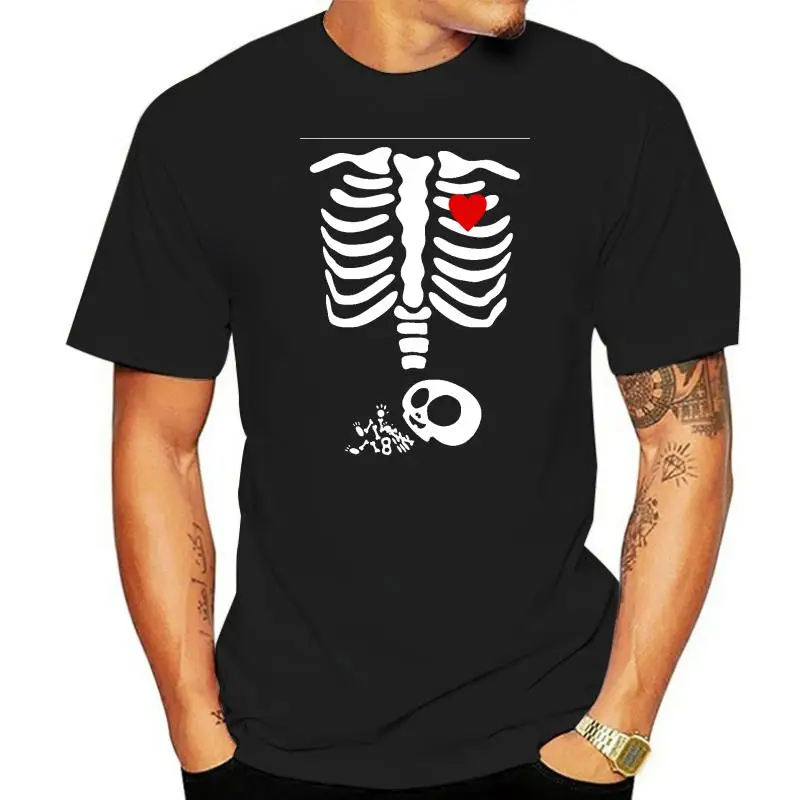 Title: Skeleton Baby Maternity T Shirt Halloween Costume Baby (Regular Fit) FA-0042