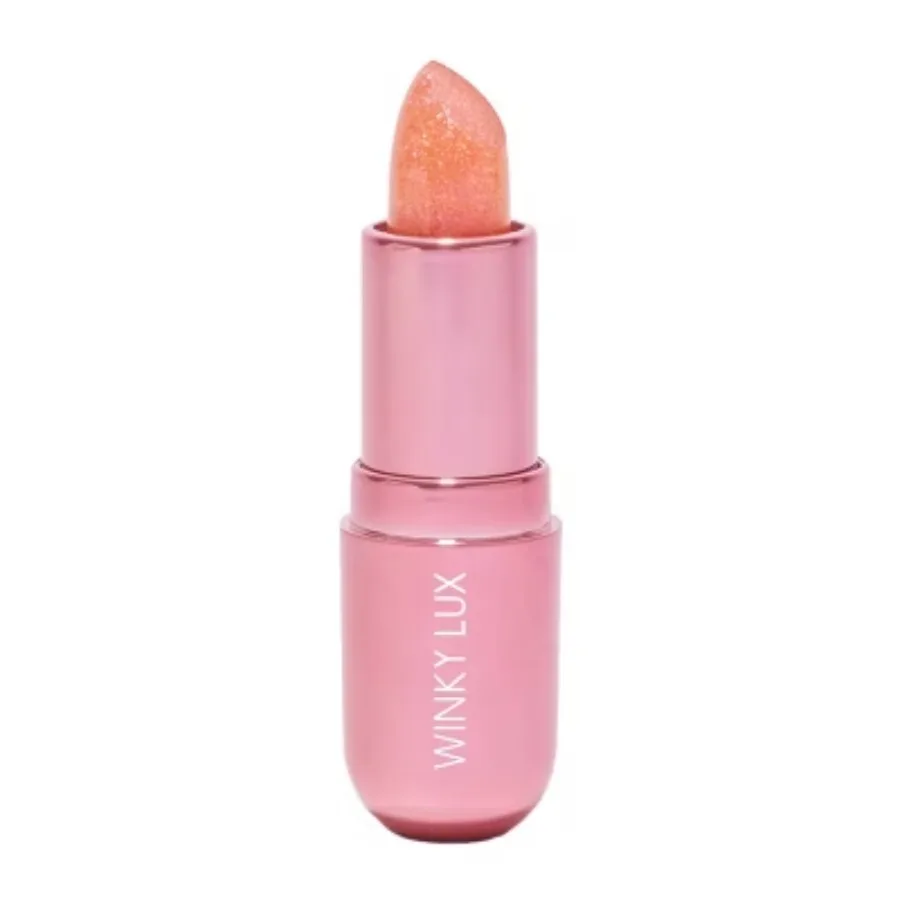 

Pink Opal Lip Balm - 0.13 oz Infused with ceramides for hydration and a subtle sparkle