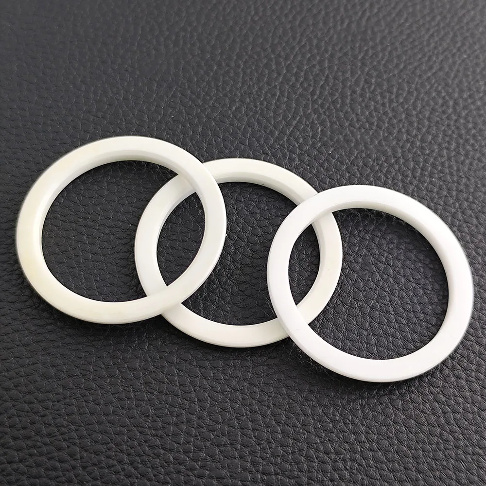 إطار سيراميك VK63 مناسب لعلبة VK63 39.3 مم * 31.3 مم إطار سيراميك أبيض مسطح ملحقات الساعة