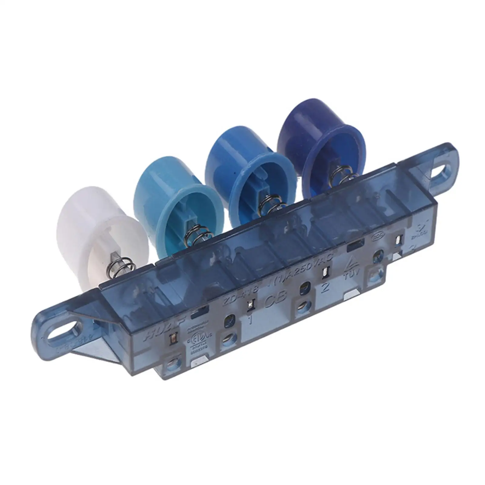 

3 Speed 4 Key Electric Fan Switch Replacement 3 Wind Settings Assembly for Most Stand Fans Replace Parts Accessories