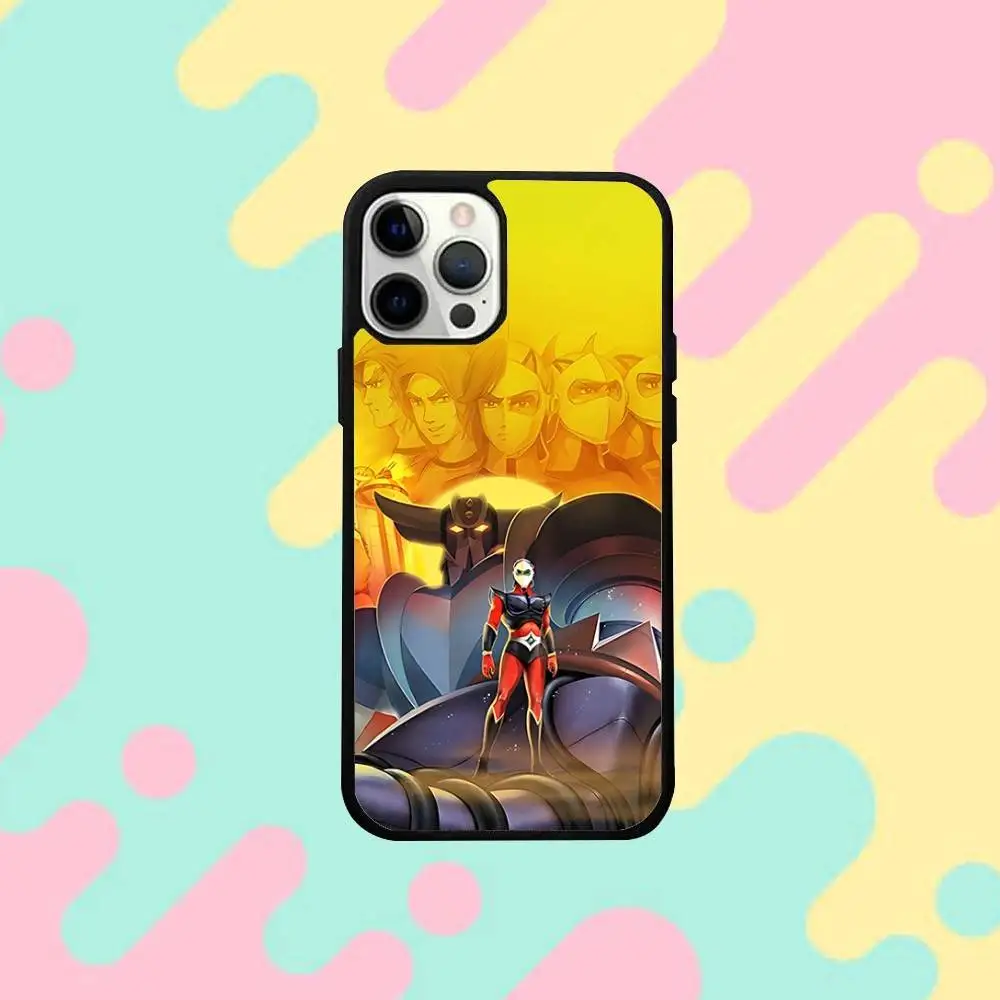 เคสโทรศัพท์ G-Goldorak UFO R-Robot สำหรับ iPhone 16e,16,15,14,13,12,11,Plus,Pro,Max,Mini รองรับการชาร์จไร้สายแบบแม่เหล็ก Magsafe