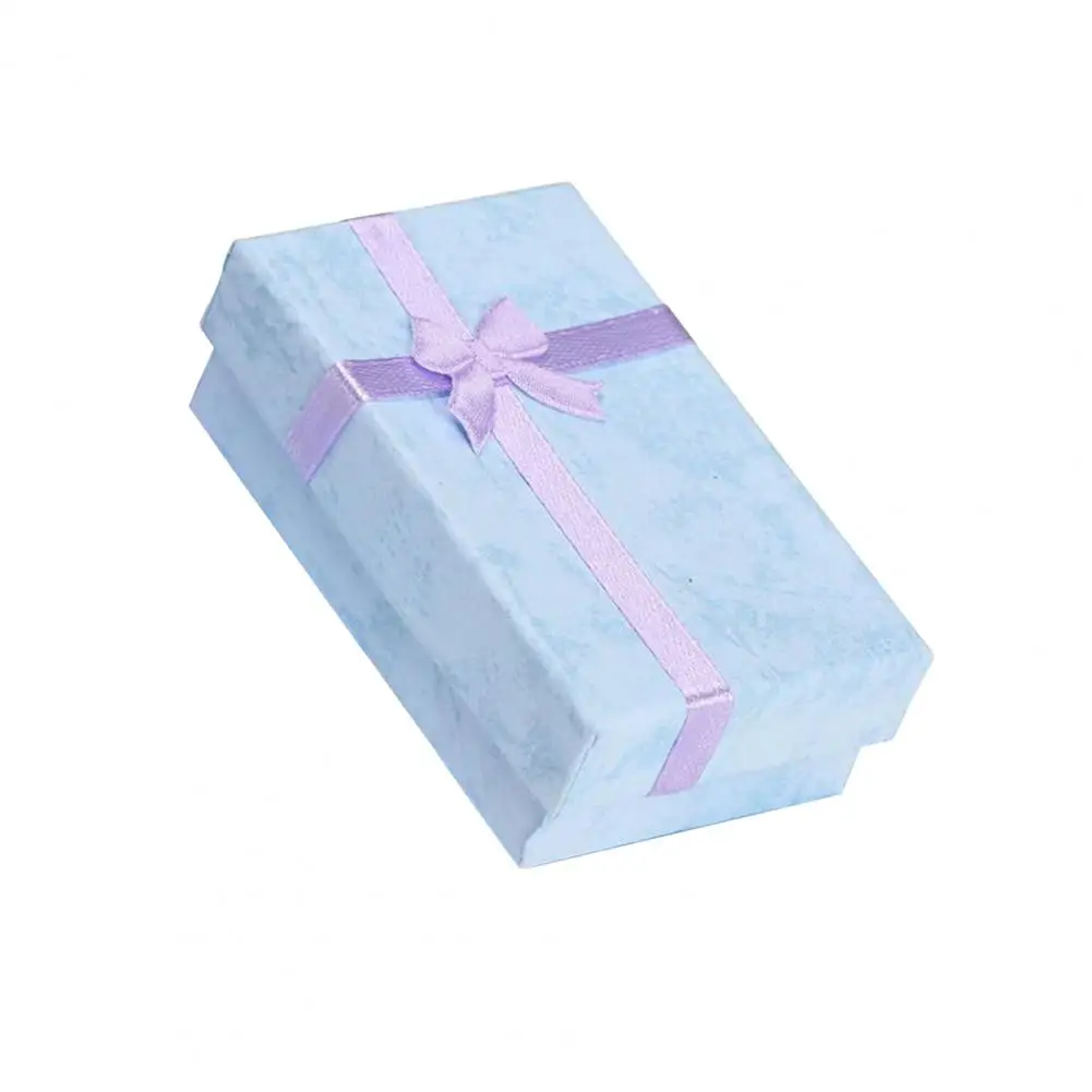 

Rectangular Bracelet Gift Box Jewelry Organizer Cardboard Rings Necklace Storage Box Jewelry Display Holder