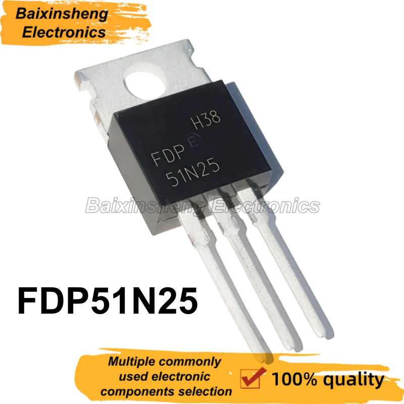 FDP51N25 51N25 51A250V TO-220 MOS field-effect transistor 10, 20 of them