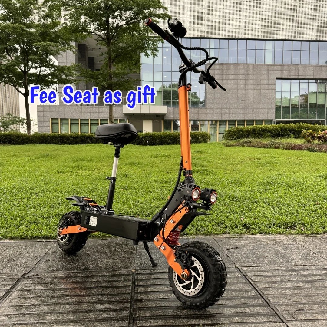 

Geofougnt M11 60V 6000W 30AH Model 11 Inch 40AH Battery Foldable Adult Electric Scooter Dual Motor Fashion E Scooters with Seat
