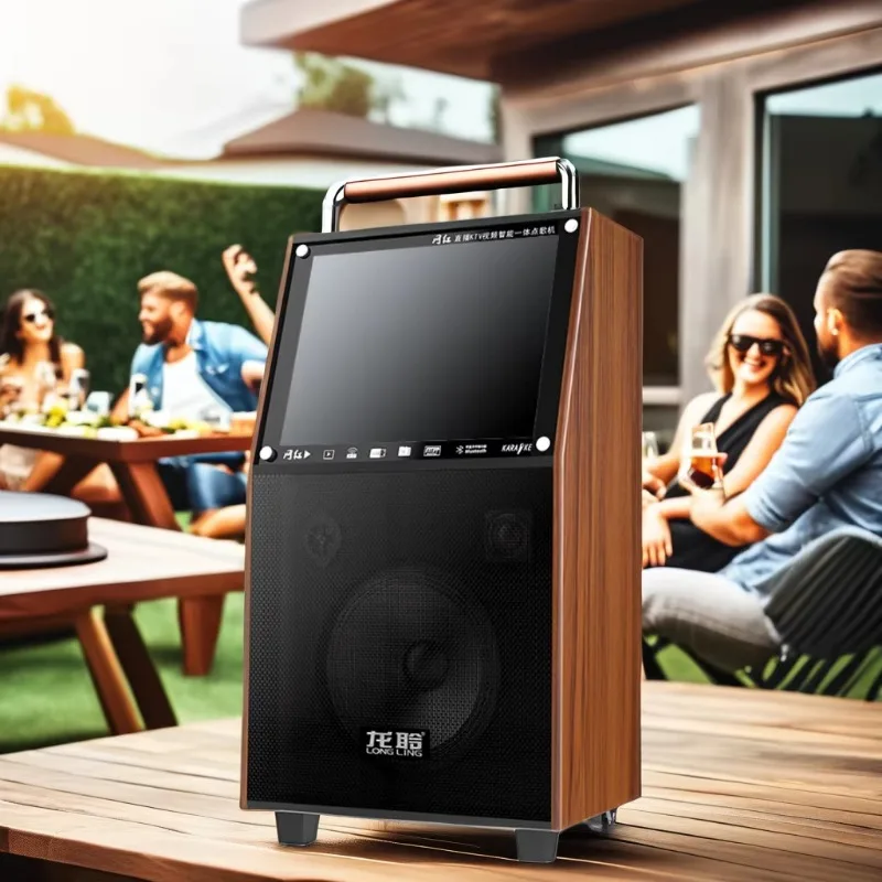 مكبرات الصوت K13 نظام الصوت المهنية الموسيقى الكاريوكي شاشة تعمل باللمس الذكية مكبر الصوت المنزل للخارجية أو الحفلات