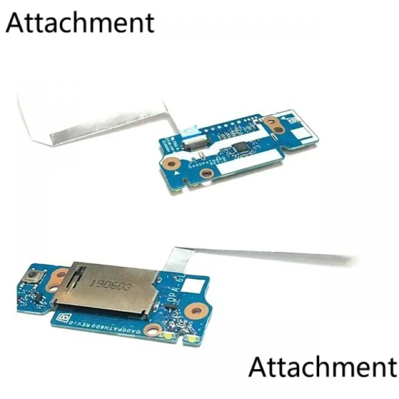 1PCs-3PCs l64886-001 da0padth8b0 da00path6d0 power button for HP 14-dq 16-fq SD card switch board