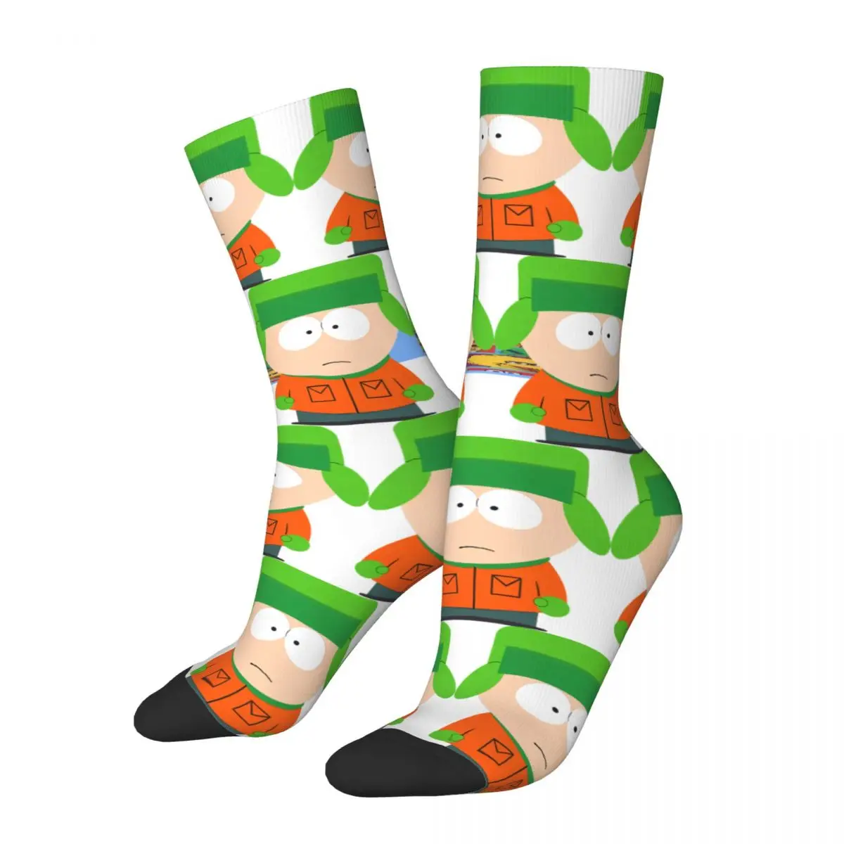 Black Unique Kyle Broflovski Men Women Socks Cycling Novelty Spring Summer Autumn Winter Stockings Gift