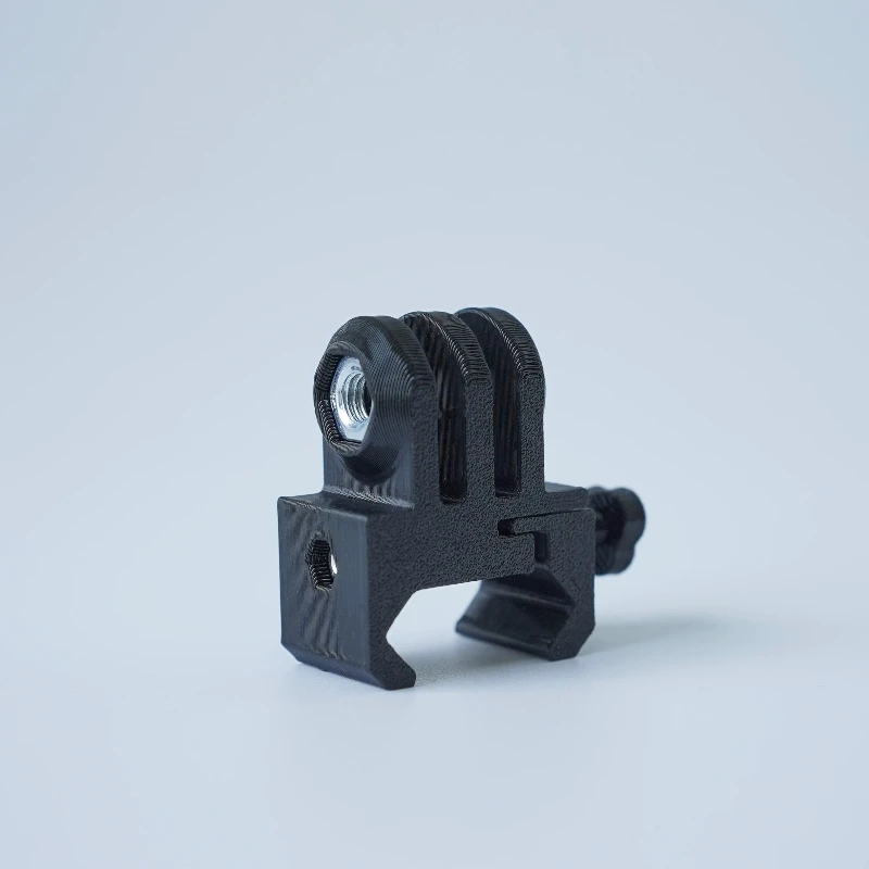 Action Camera Picatinny Rail Mount Fixed Adapter Holder Black Bracket for DJI Insta360 GoPro Sports Camera Accessories