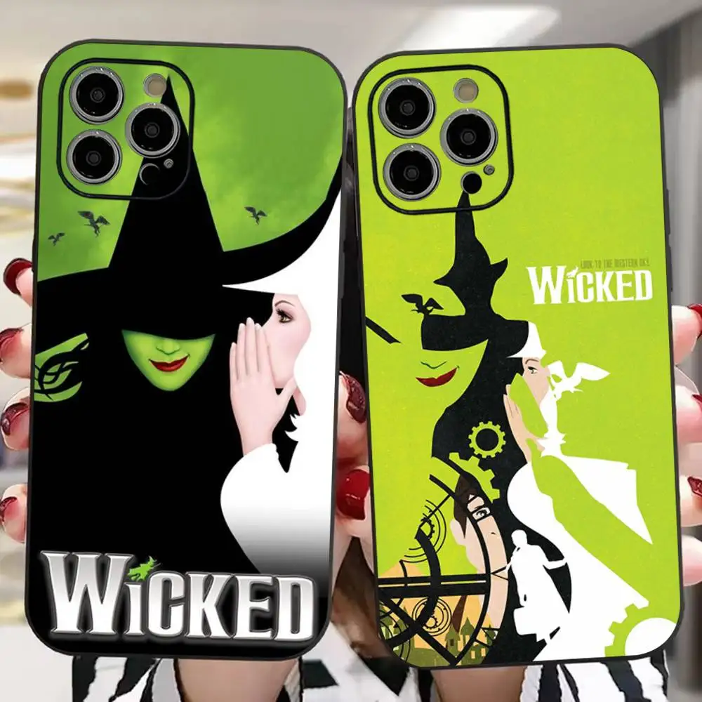 

LUXURY w-Wicked Phone Case For iPhone 16 15 14 13 12 11 PRO MAX PLUS Mini TPU Soft to Skin-friendly case