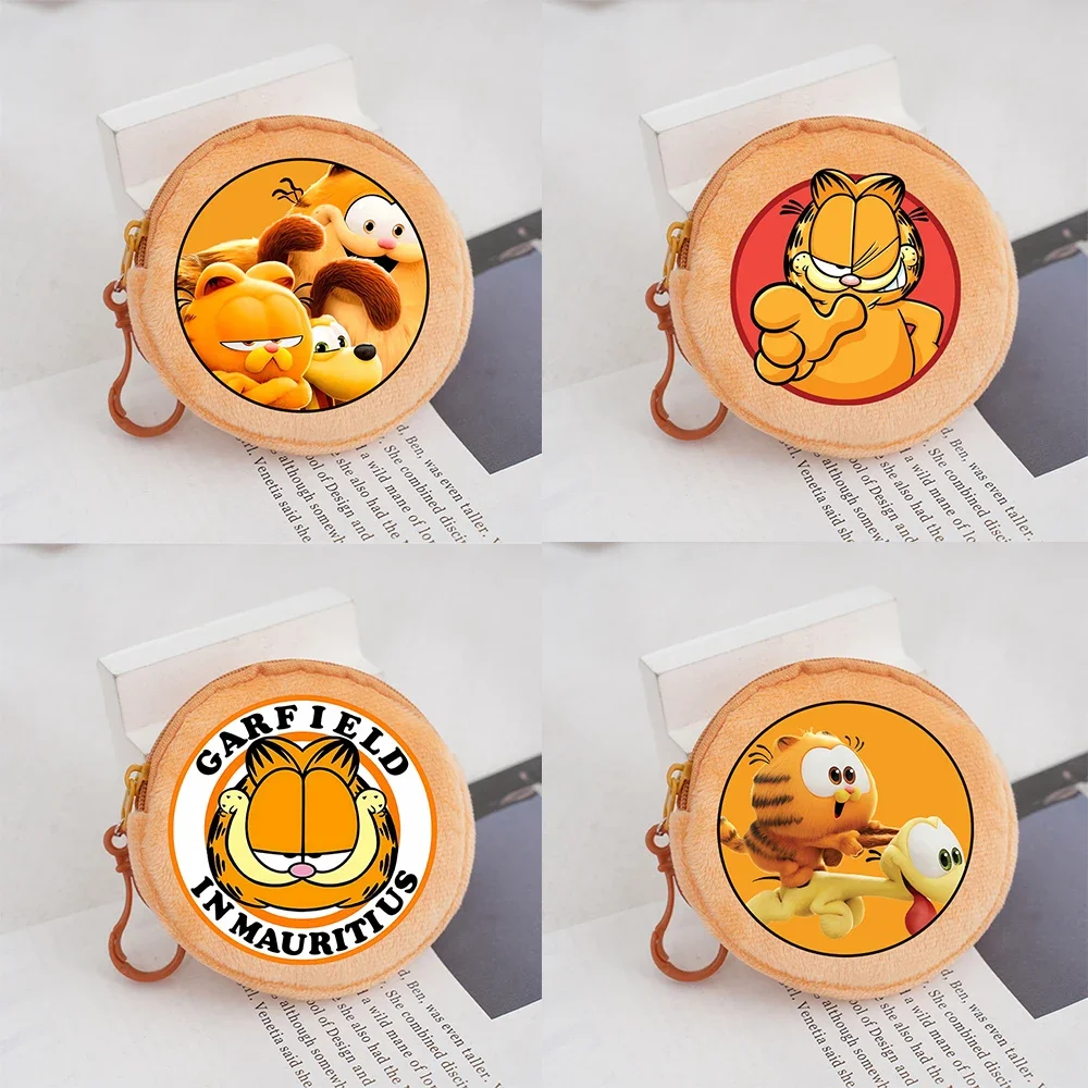 Garfields peluche portamonete bambini Cartoon Cute Anime Mini Odie Pouch portafoglio portachiavi porta carte portafoglio semplice regali di