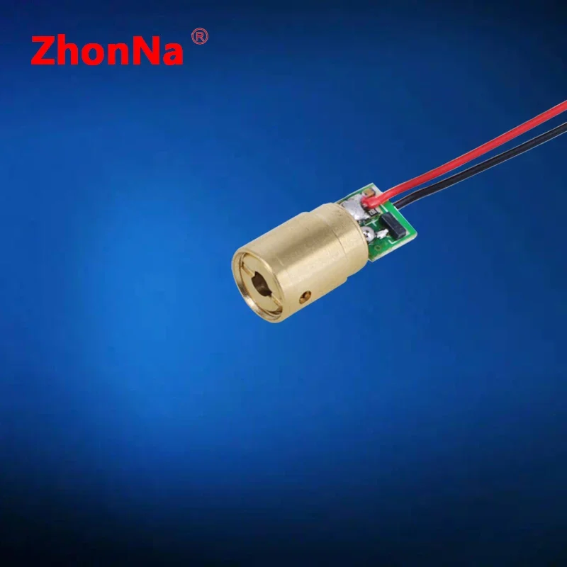 8X11mm Industrial Grade Laser Head Aiming Locator, Laser Optical Installation Accessories, Red Laser Module PCB 3V-3.7V