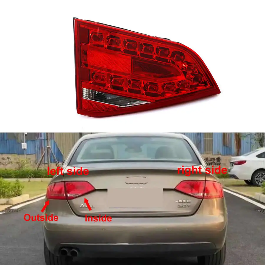 

Inner Tail Lamp For Audi A4 A4L B8 2009 2010 2011 2012 LED Tail Lamp Assembly Reverse Light Turn Signal 1PCS