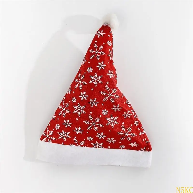 N5KC Рождественская шляпа Santa Hat Unisex Sequint