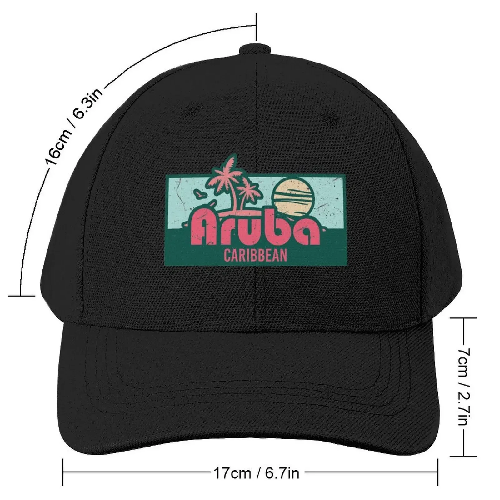 Aruba exotic honeymoon trip gifts Baseball Cap Golf Wear fashionable Mens Caps Women's