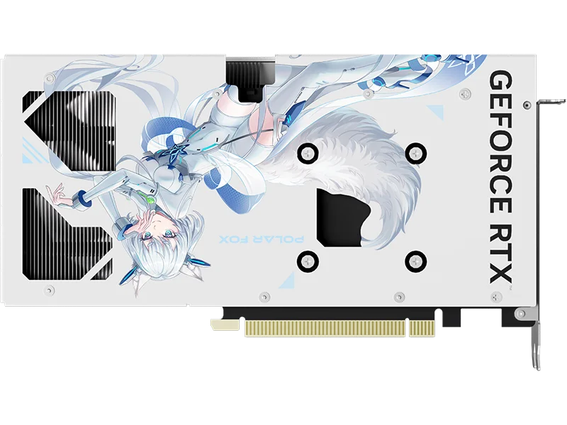 Manli 2025 New Polar Fox GeForce RTX 5060 Ti 16G 8G OC Gaming GPU RTX5060 Ti GDDR7 PCI-E 5.0 DLSS4 for Gaming Desktop Fan