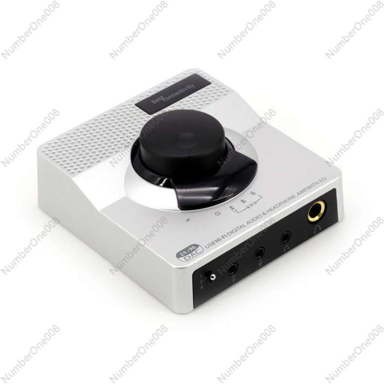 Xiba FG-UAU11C 96KHz/24bit Hi-Fi USB Sound Card DAC with Hardware EQ Game Audio and Video