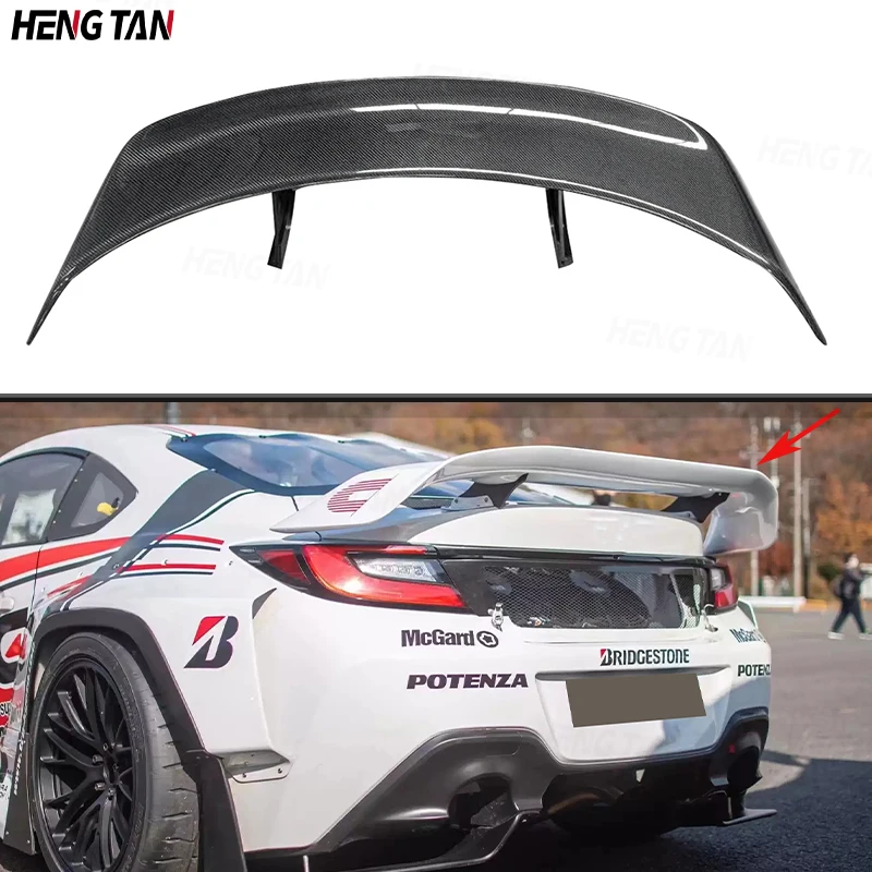 

Спойлер заднего багажника автомобиля из углеродного волокна, детали заднего крыла для Toyota GR86 Subaru BRZ ZN8 ZD8 ZC8, обновленный комплект кузова