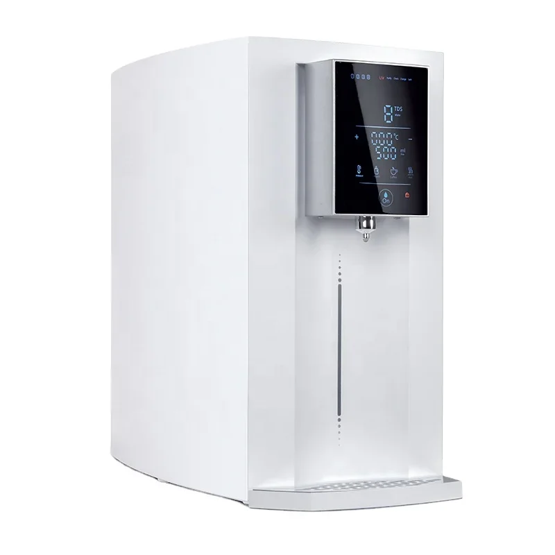 Hot and Cold Free installation Desktop Reverse Osmosis Water Purifier Water Dispenser