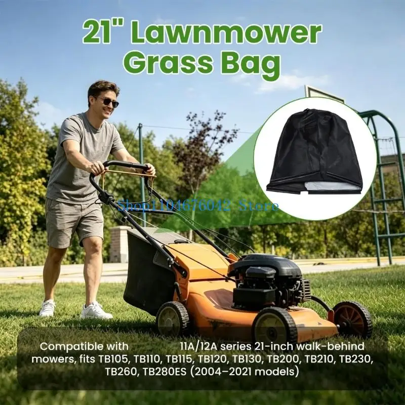 652F Sturdy Polyester Grass Collection Bag Suitable With 21 Inch Walk Behind Mowers