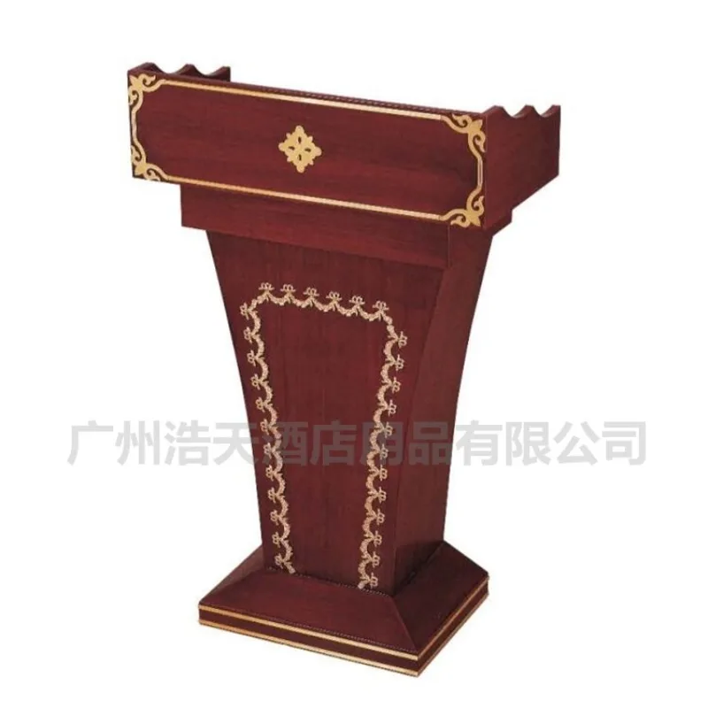 Production of multi-functional podium Conference podium, hotel lobby information desk, classroom podium