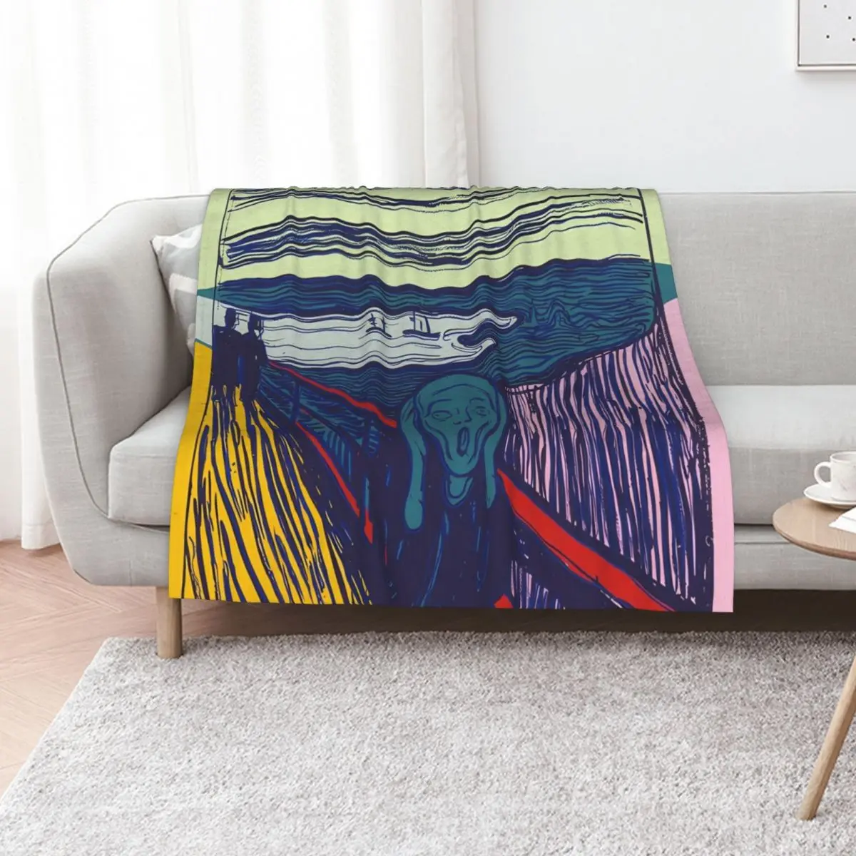 

Andy Warhol, 1928-1987 USA, Pop art Original Paintings by Andy Warhol Throw Blanket blankets and throws Furry Sofas Blankets