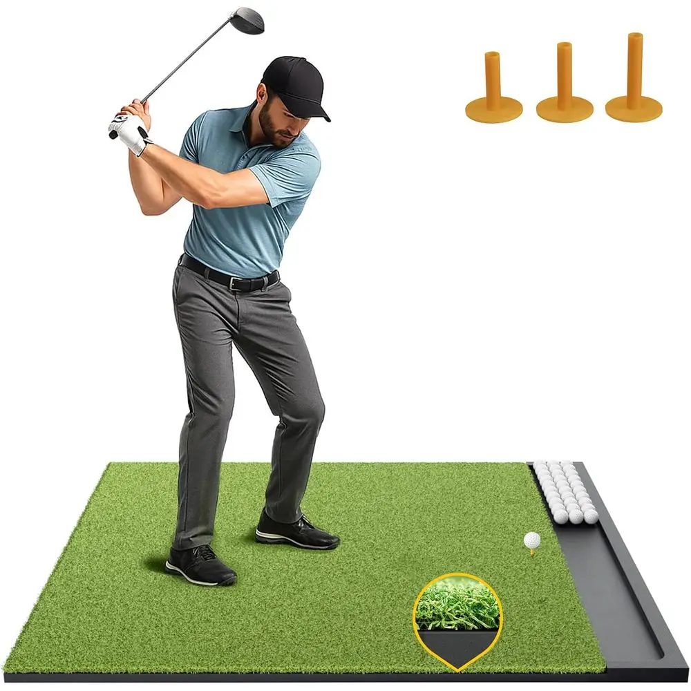 Golf Hitting Mat Wi…