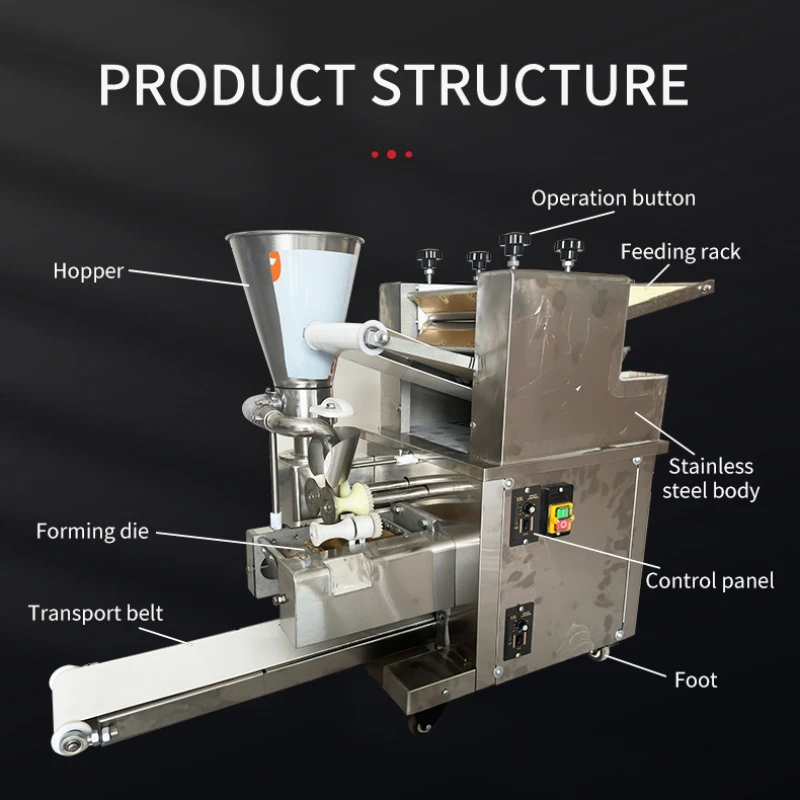 Automatic Making Dumpling Machine Making Dumpling Wrapper Machine Dumpling Making Machine For Beverage Factory Farms Food Shop