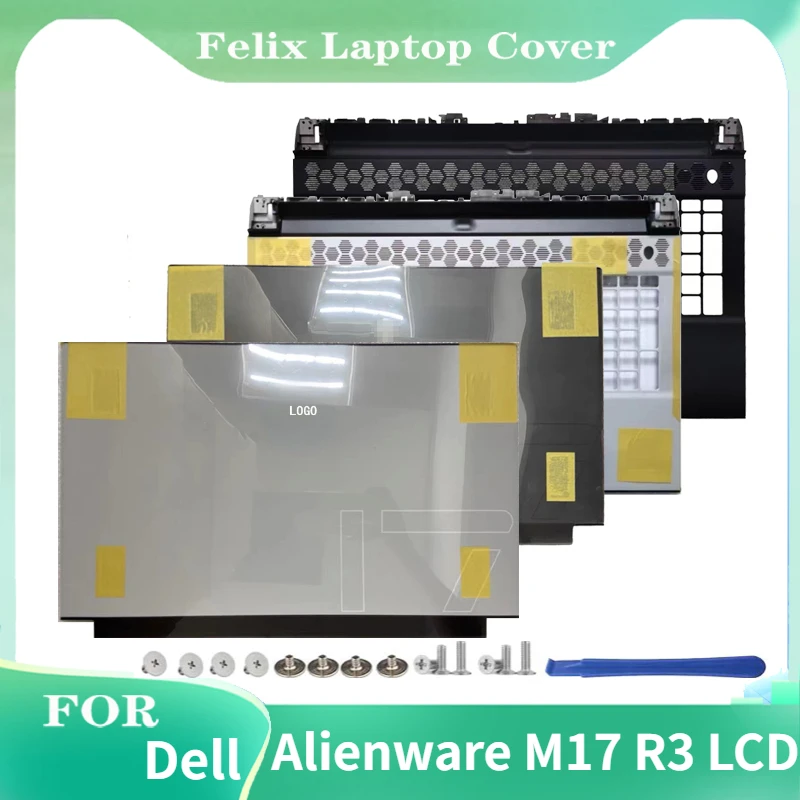 Original new For Dell Alienware M17 R3 LCD Rear Cover Top Cover Palm Cushion Housing Cabinet A Housing