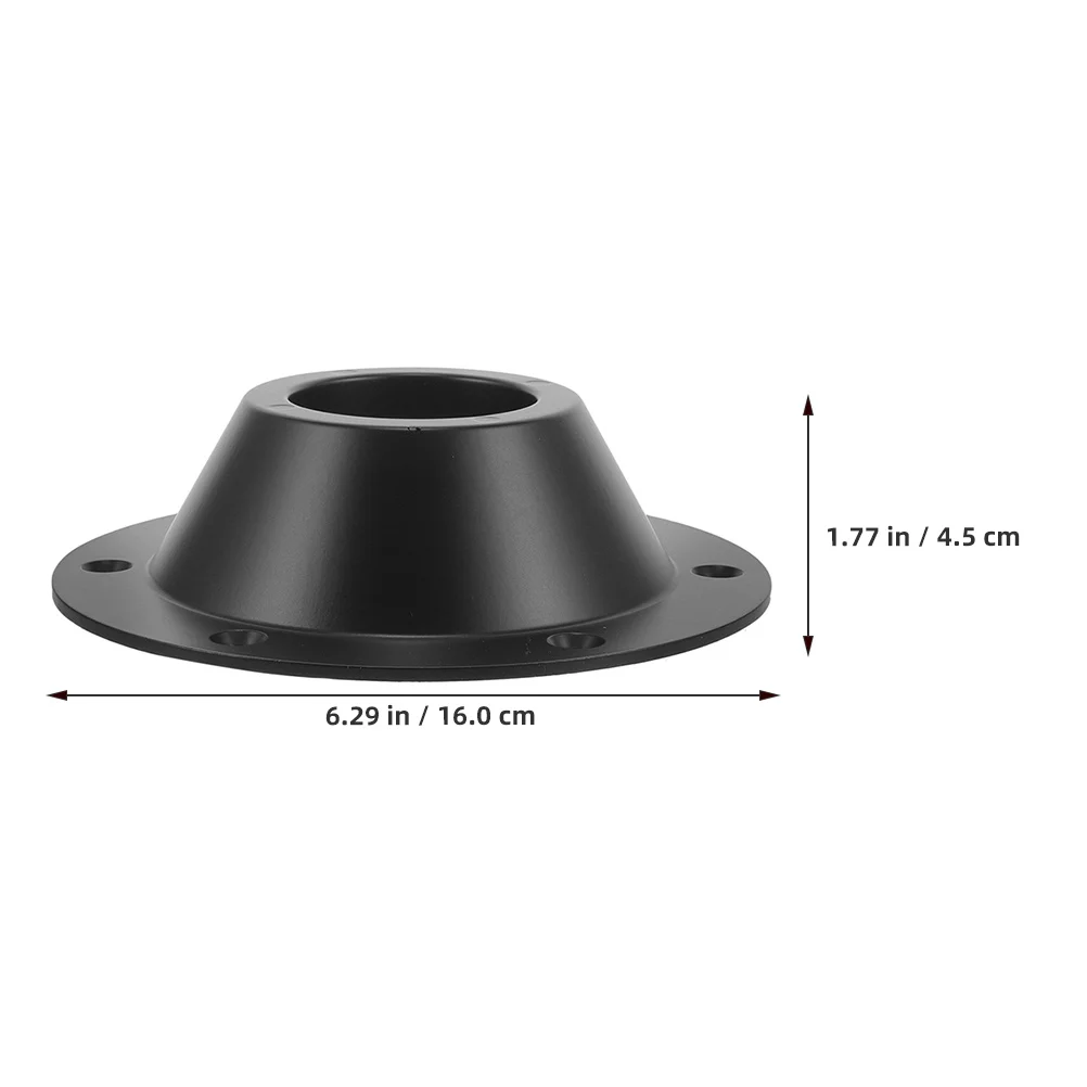 Base de mesa para RV, brida de montaje de repuesto de aluminio, fácil instalación, soporte de mesa estable adecuado para barcos de autocaravana