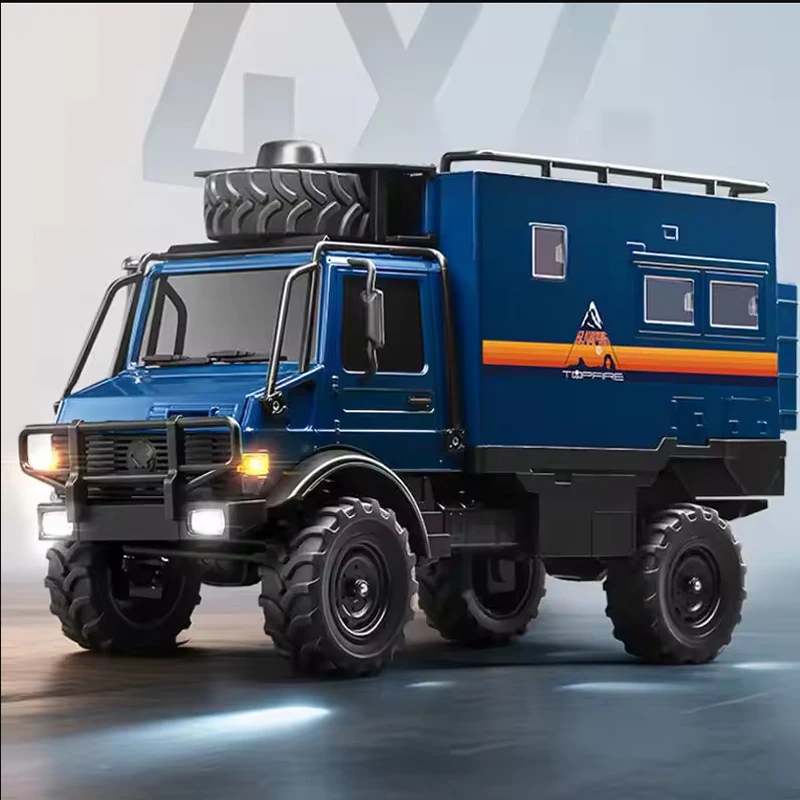 New MN333 RC 1/18 4WD Climbing Off-road Vehicle Simulation Light Metal Front Electric Remote Control Model Car