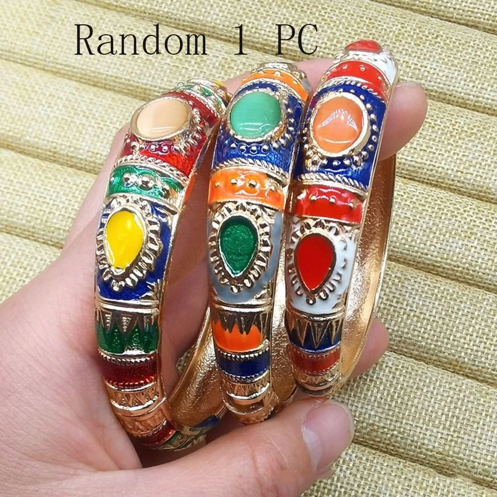 

Enamel Chinese Cloisonne Bracelet Double Bangle Traditional Peony Filigree Flower Bangle Chinese Classic Women's Hand Bracelet