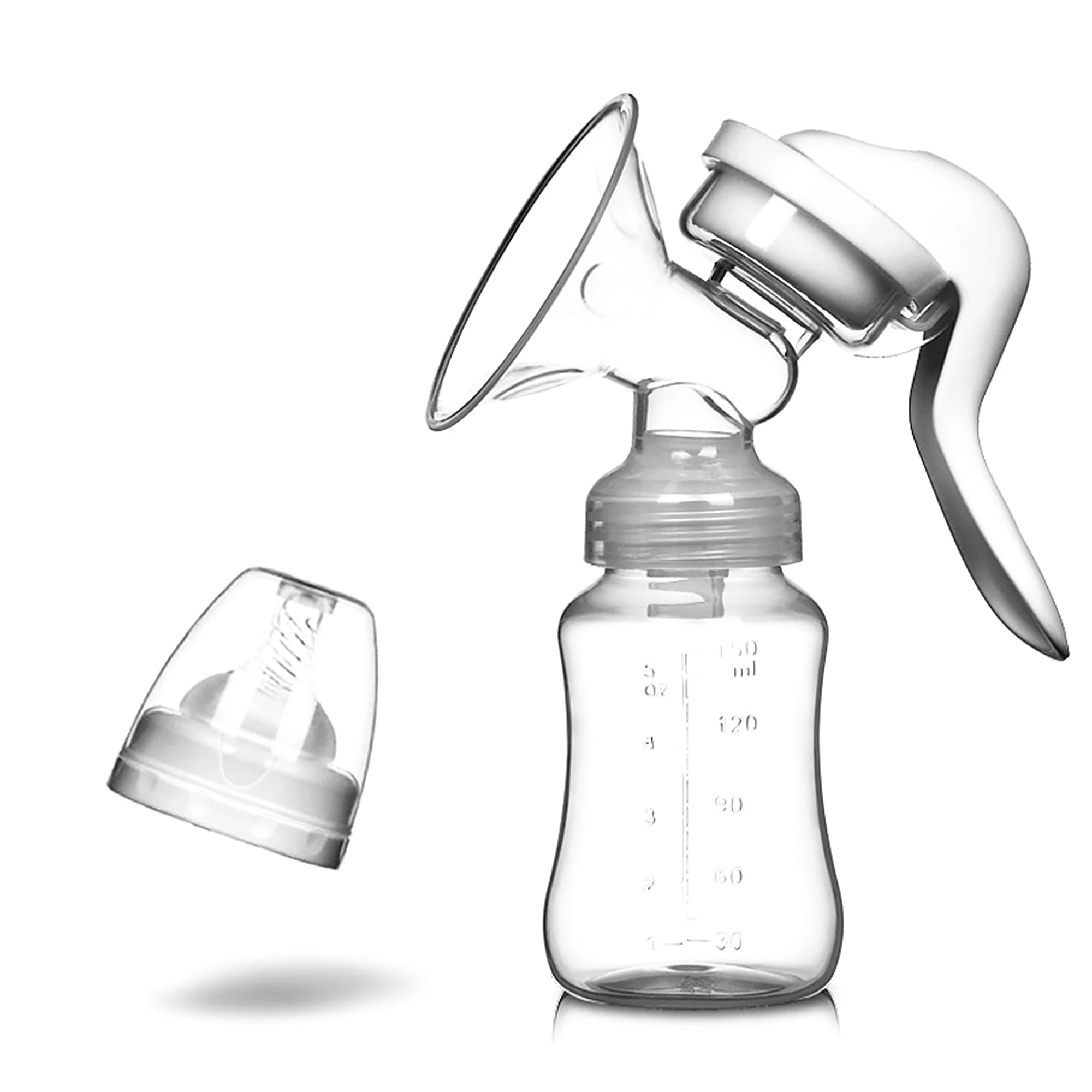 Breast Pump Baby Nipple Manual Suction  Milk Pump Feeding Breasts Pumps Milk Bottle Sucking Postpartum Supplies Accessories